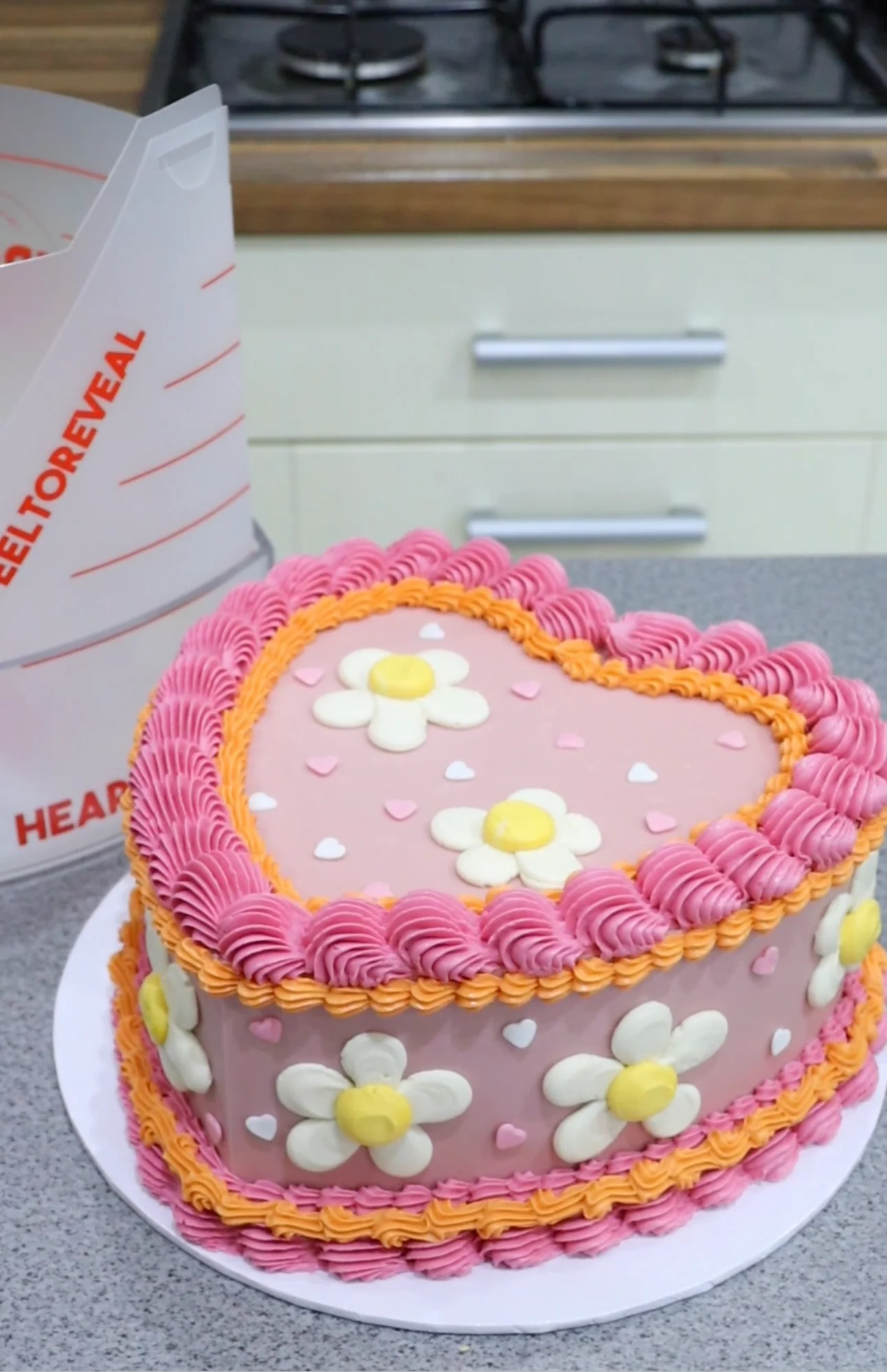 Frost Form - 6" - 15cm - Heart - Cake Decorating Kit - Buttercream & Ganache icing system - Image 14