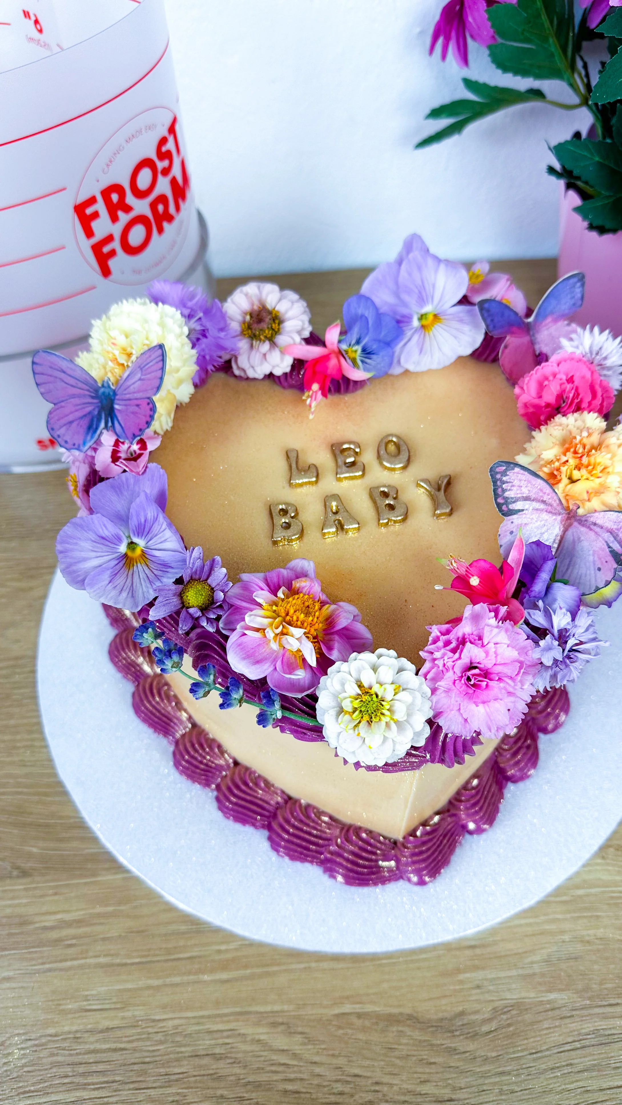 Frost Form - 6" - 15cm - Heart - Cake Decorating Kit - Buttercream & Ganache icing system - Image 17
