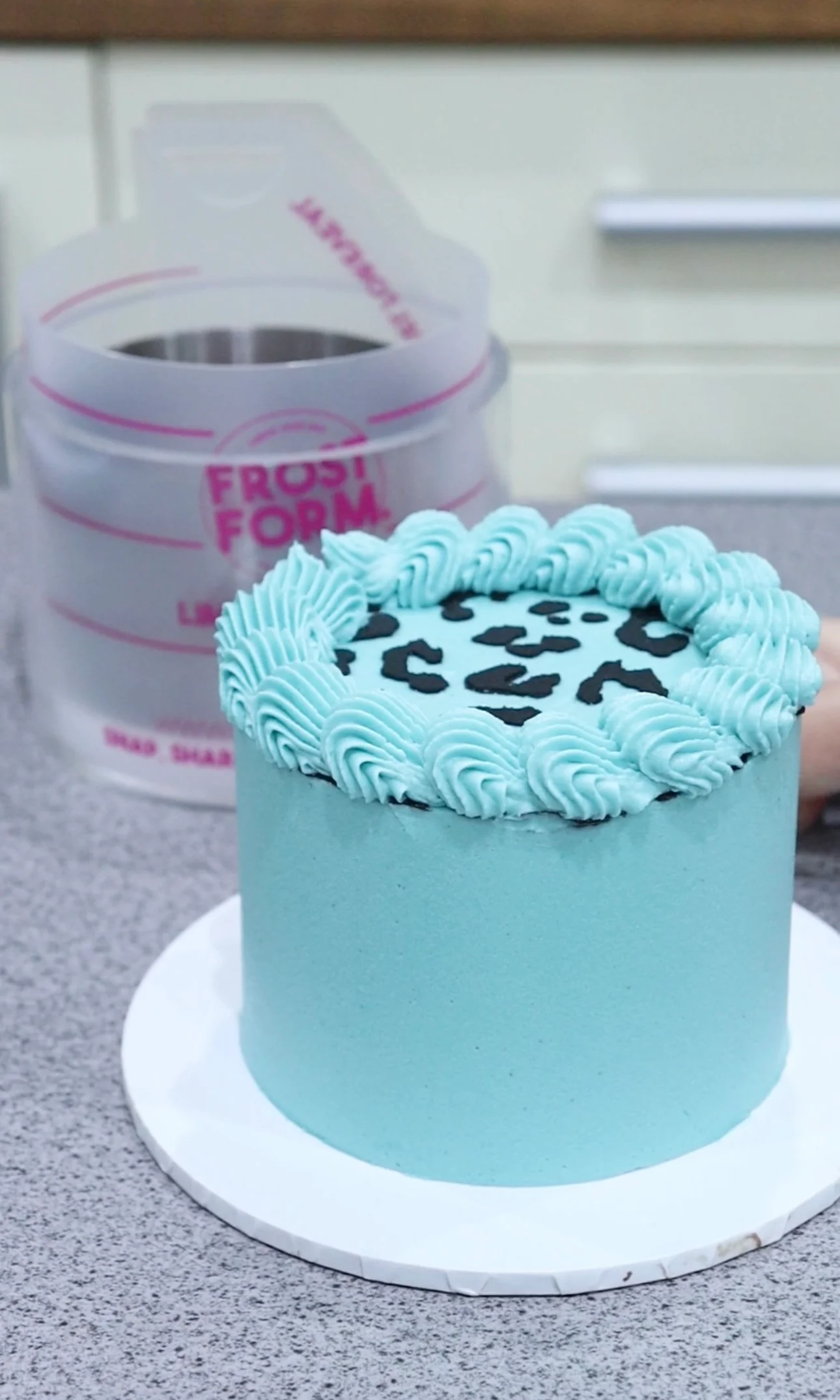 Frost Form - 4" (10cm) Bento Kit - Round Cake Decorating Kit - Buttercream & Ganache icing system - Image 6