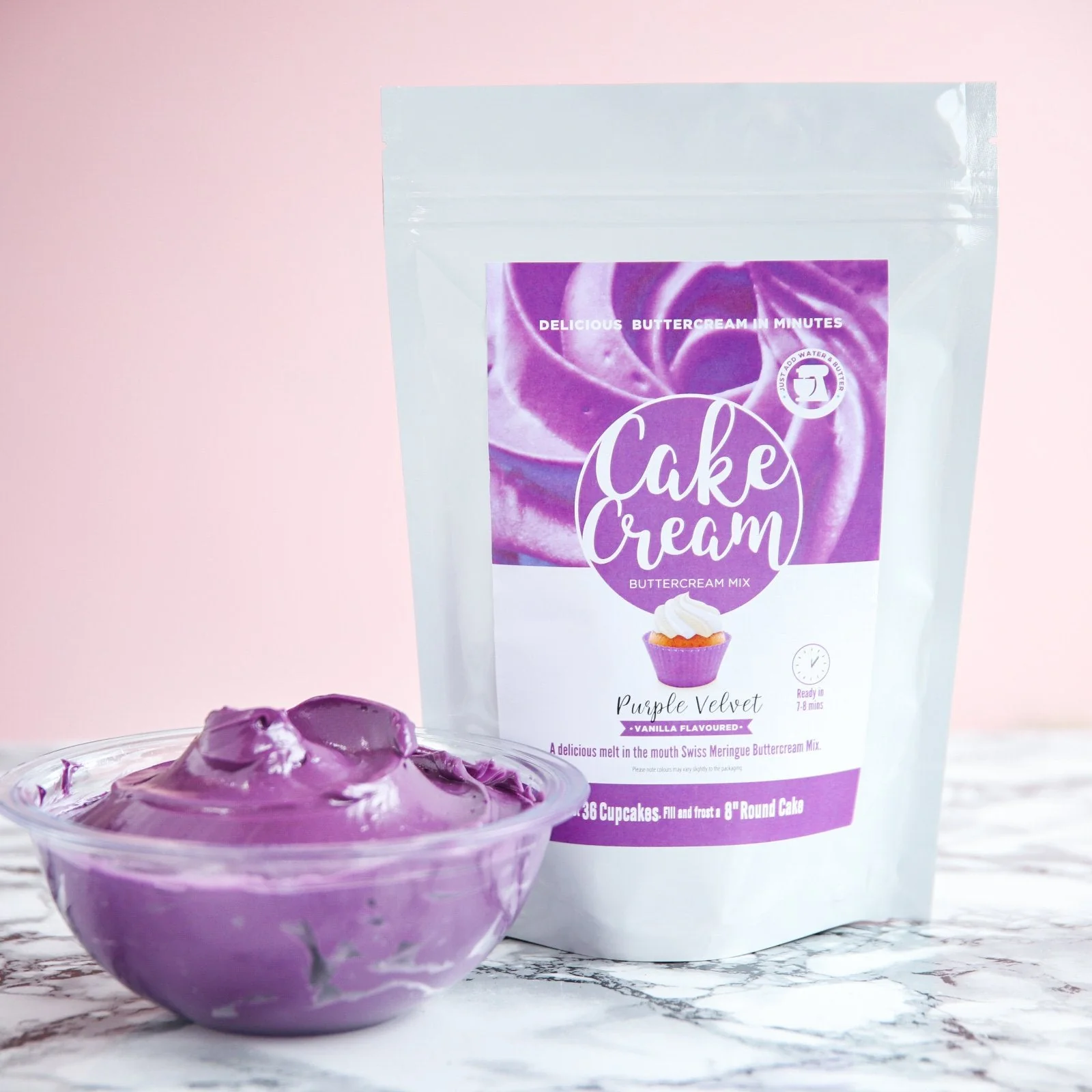 Cake Cream - Purple Velvet - Vanilla