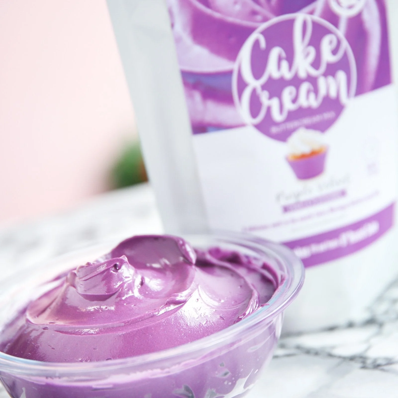 Cake Cream - Purple Velvet - Vanilla - Image 2
