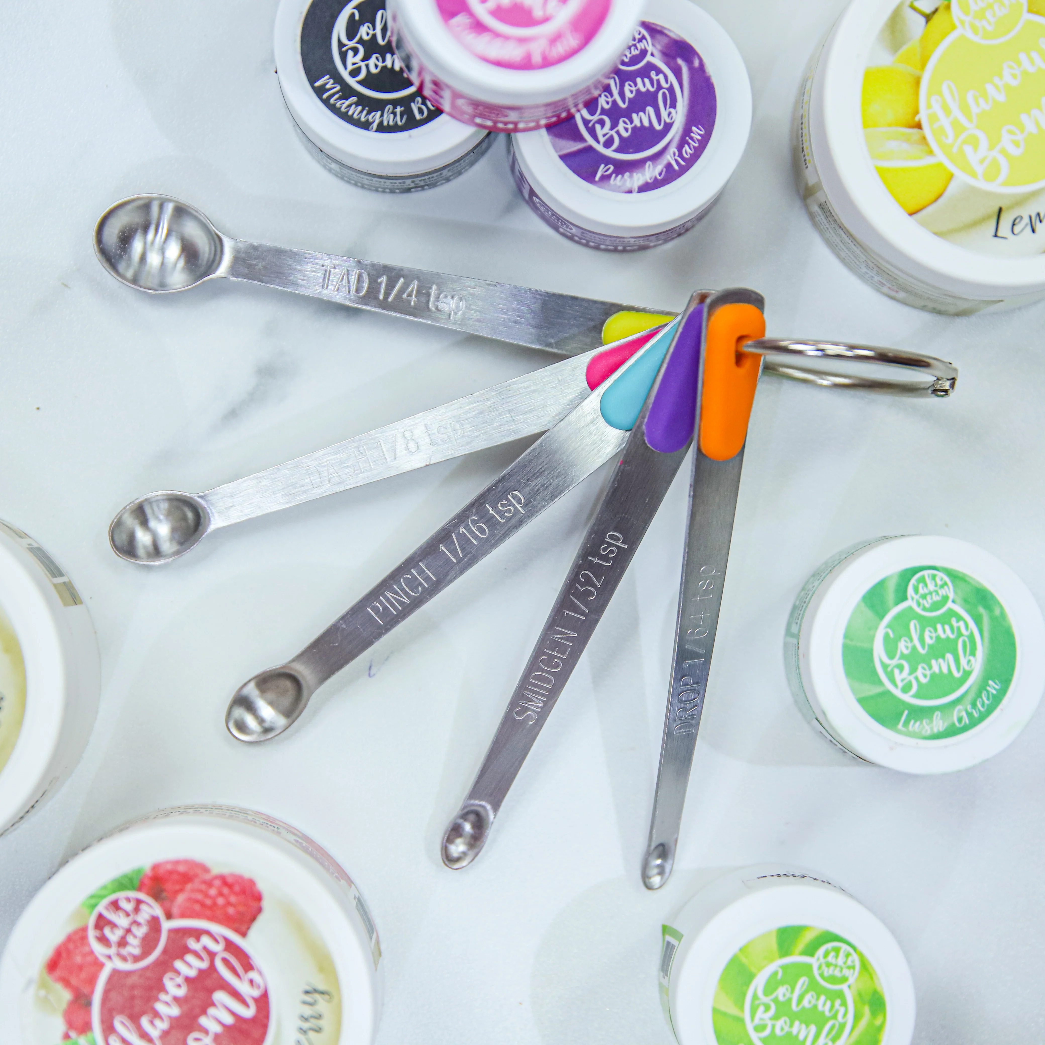 Colour Bomb - Mini Measuring Spoons (Set of 5) - Image 3