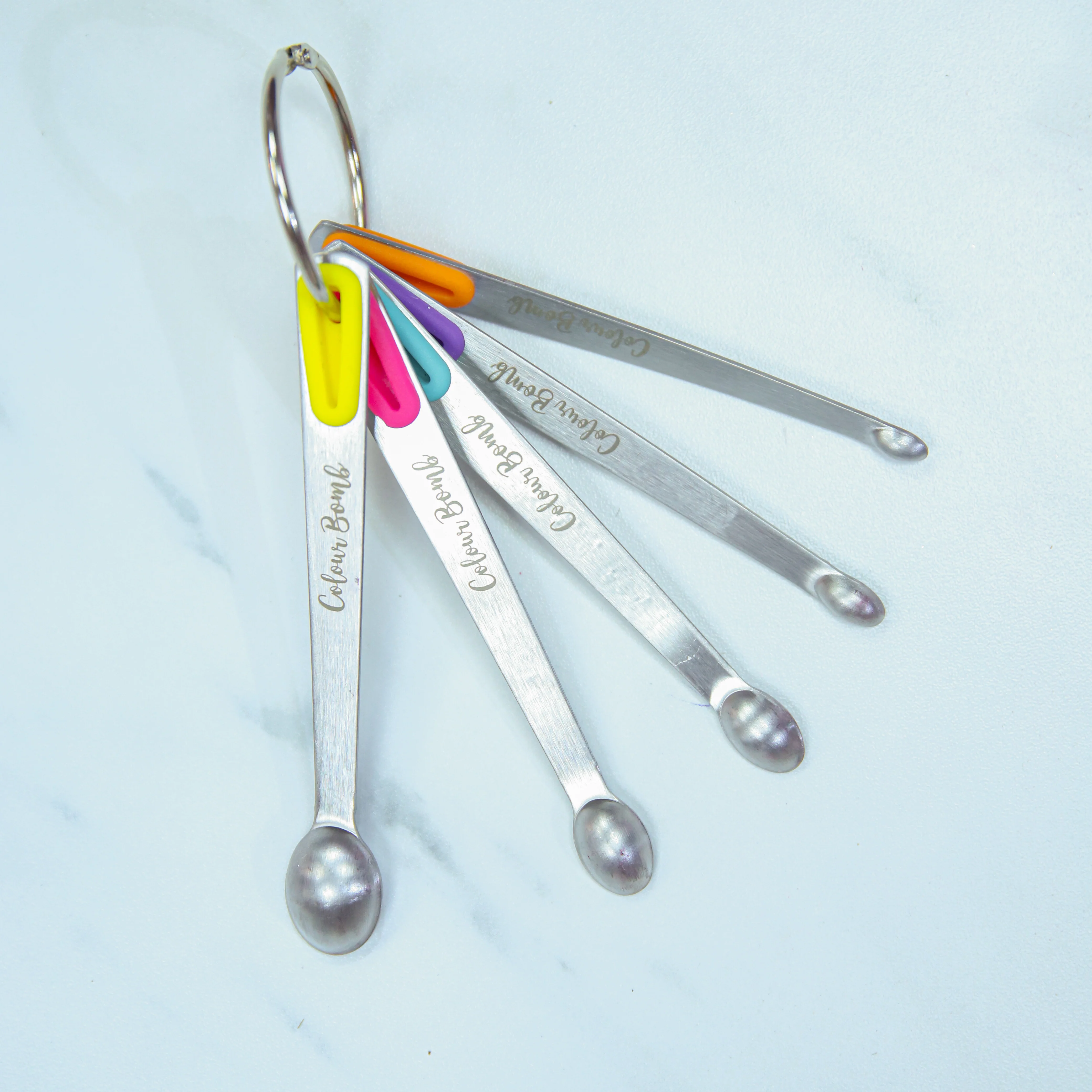 Colour Bomb - Mini Measuring Spoons (Set of 5) - Image 7