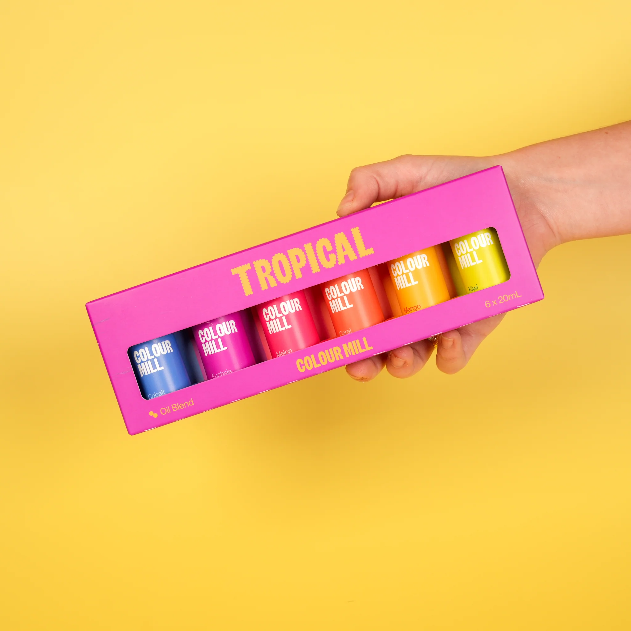 Colour Mill - Oil based colouring -  Tropical Pack (20ml x 6)
