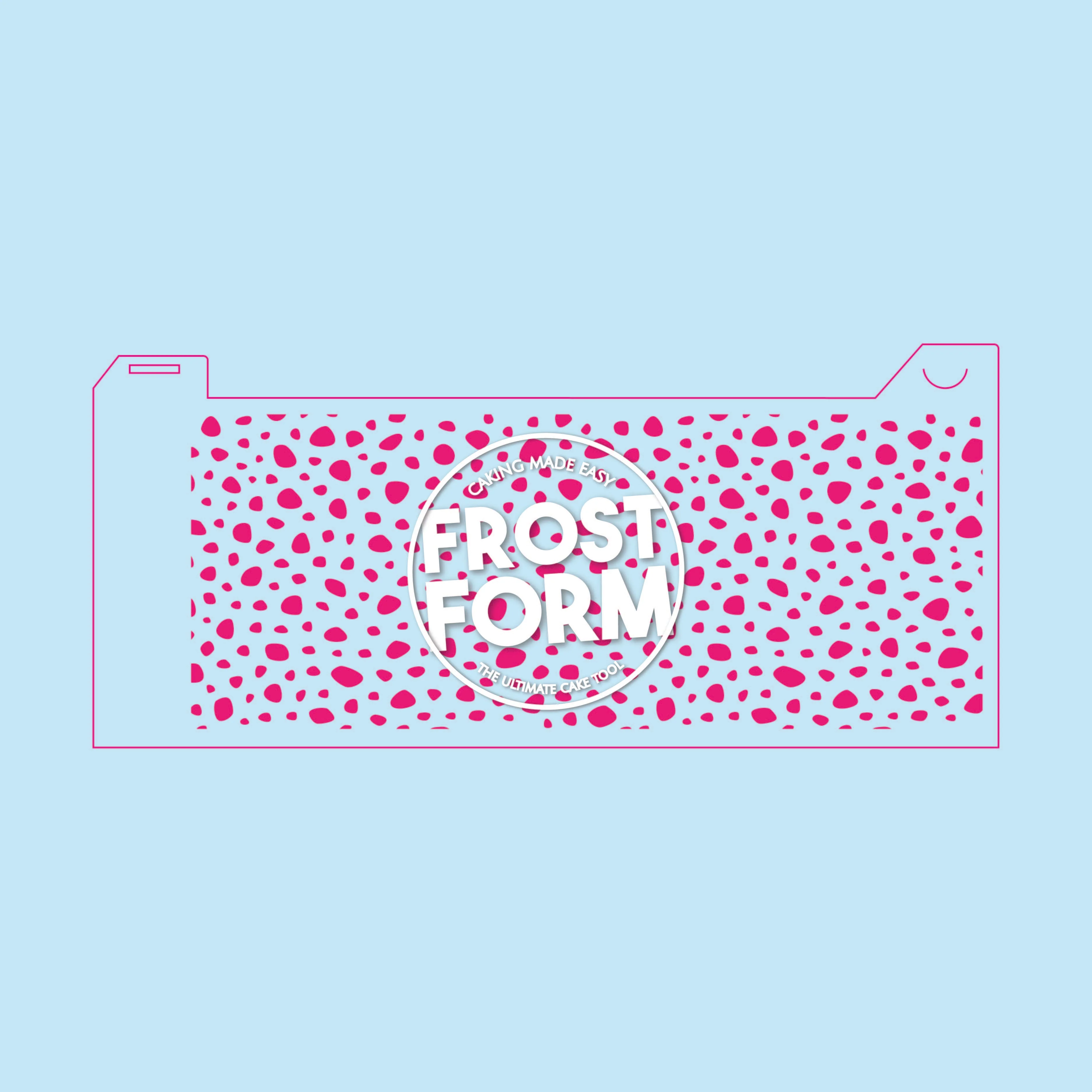 Frost Form - 6" Round Stencil - Dalmatian - Image 3