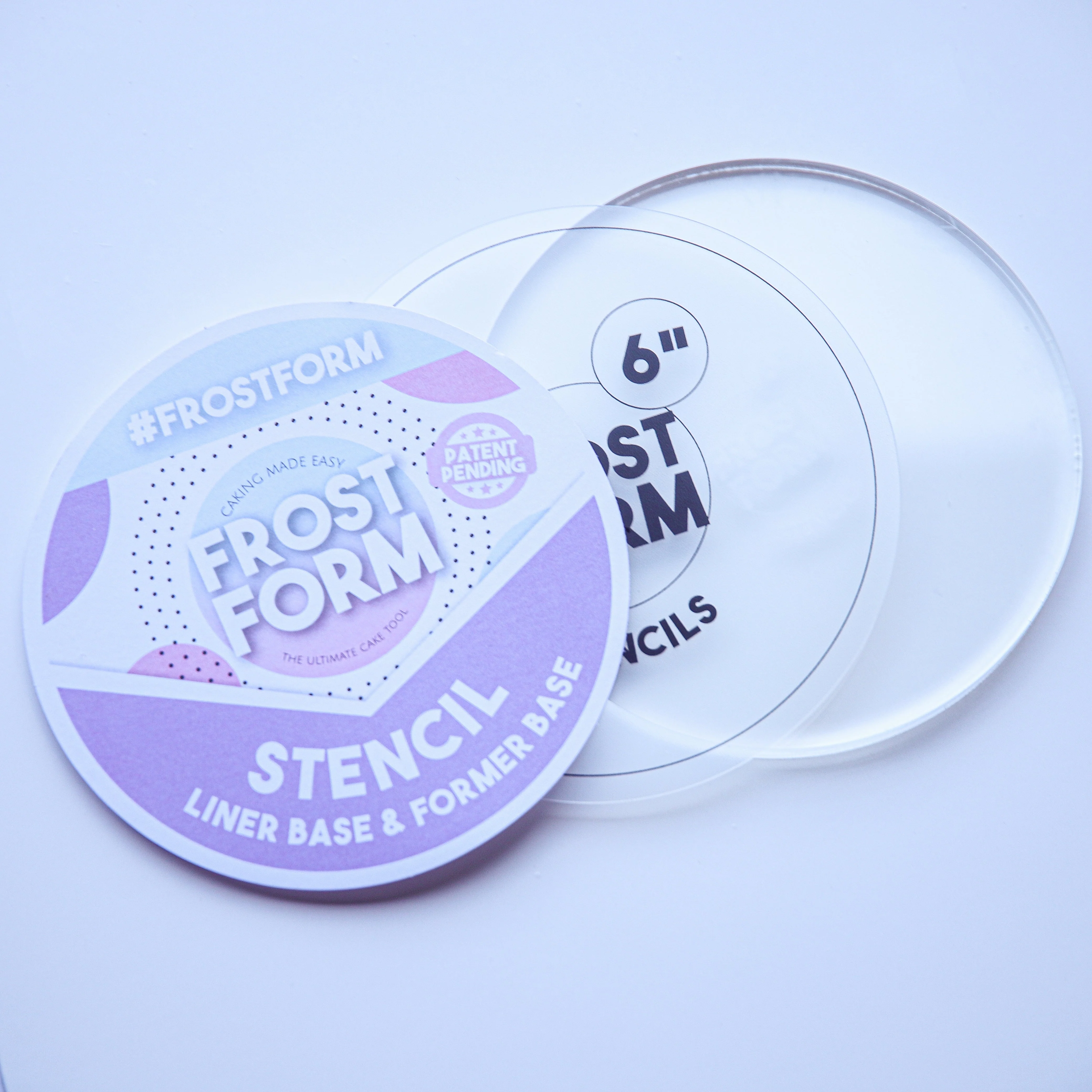 Frost Form - Stencil Base Liner & Former Base - 6" Round - Image 3