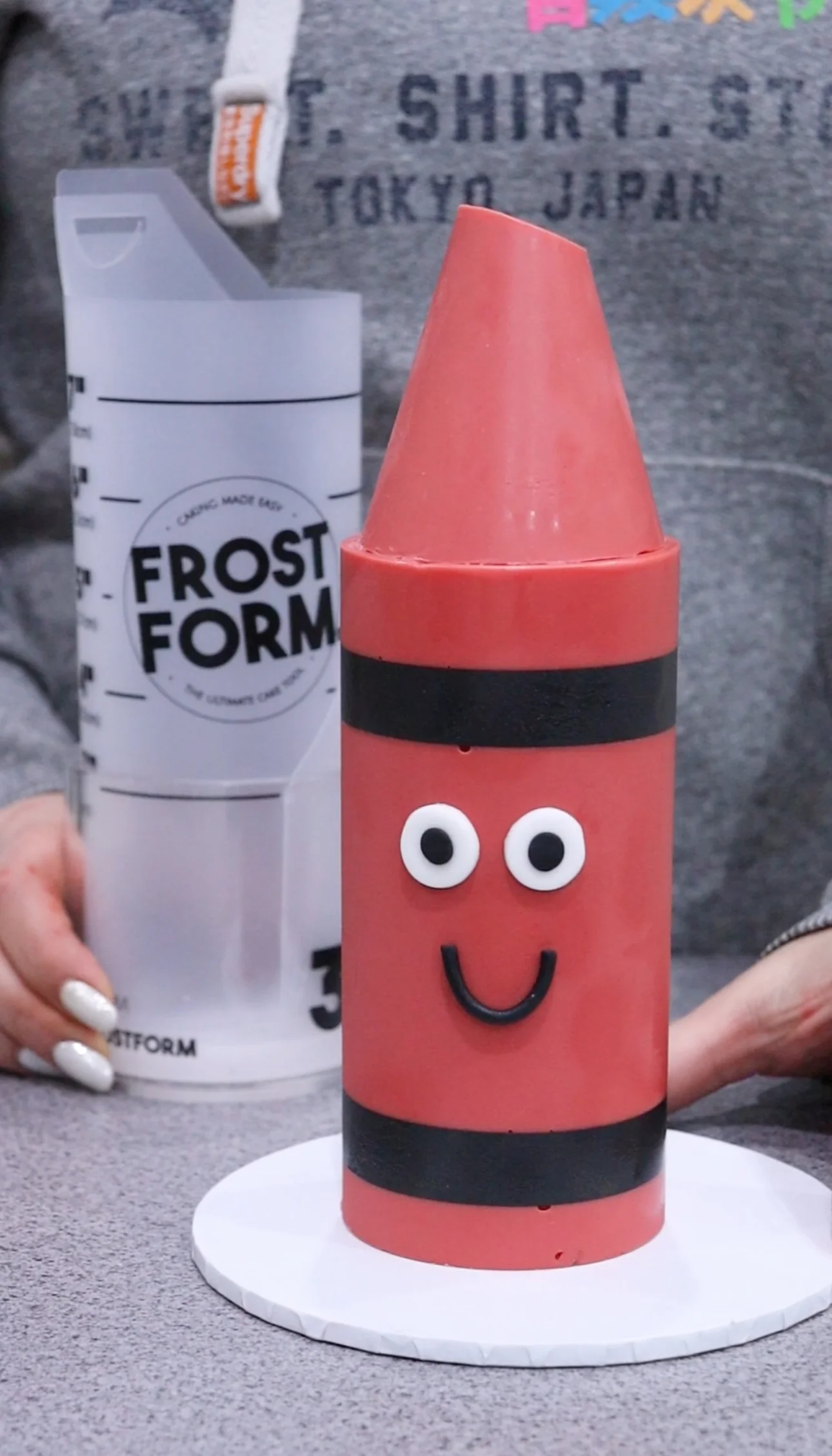 Frost Form - 3" - 8cm - Round - Cake Decorating Kit - Buttercream & Ganache icing system - Image 5