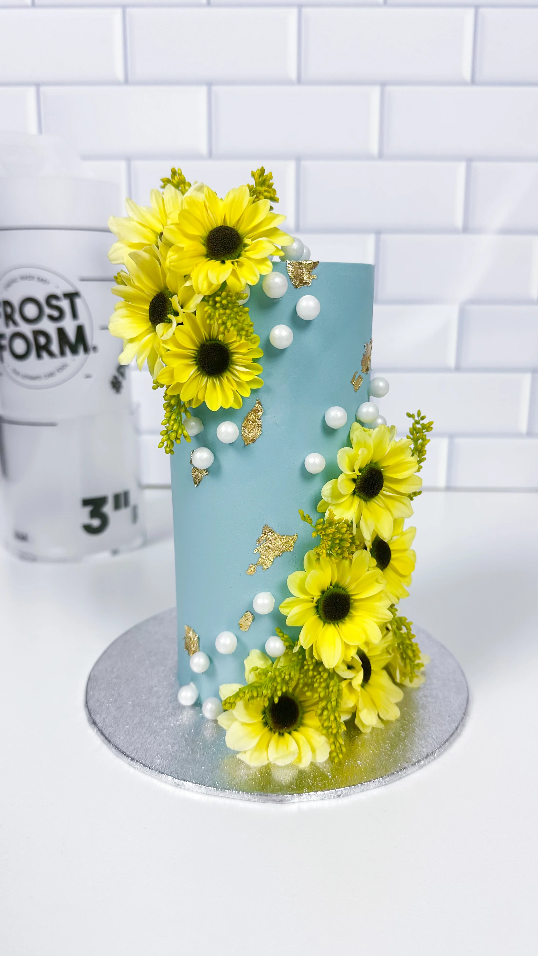 Frost Form - 3" - 8cm - Round - Cake Decorating Kit - Buttercream & Ganache icing system - Image 7