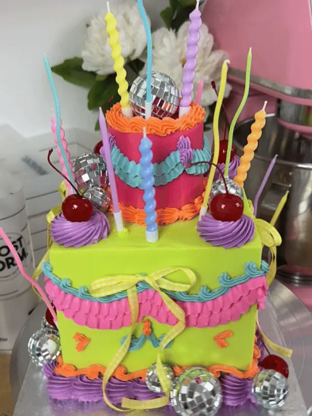 June 6th - Frost Form  - Neon Disco Cake Class - Image 3