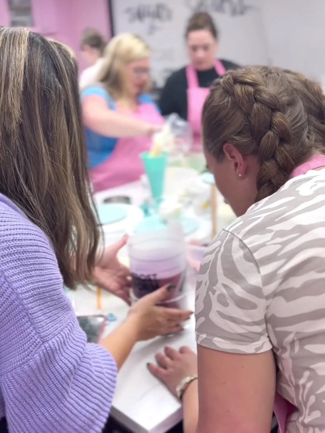 June 6th - Frost Form  - Neon Disco Cake Class - Image 7