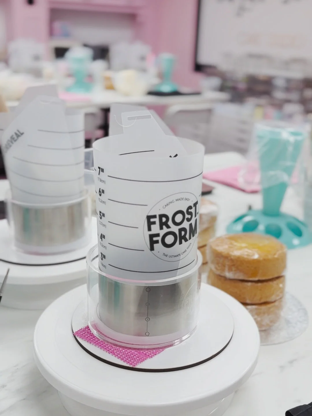 June 6th - Frost Form  - Neon Disco Cake Class - Image 8