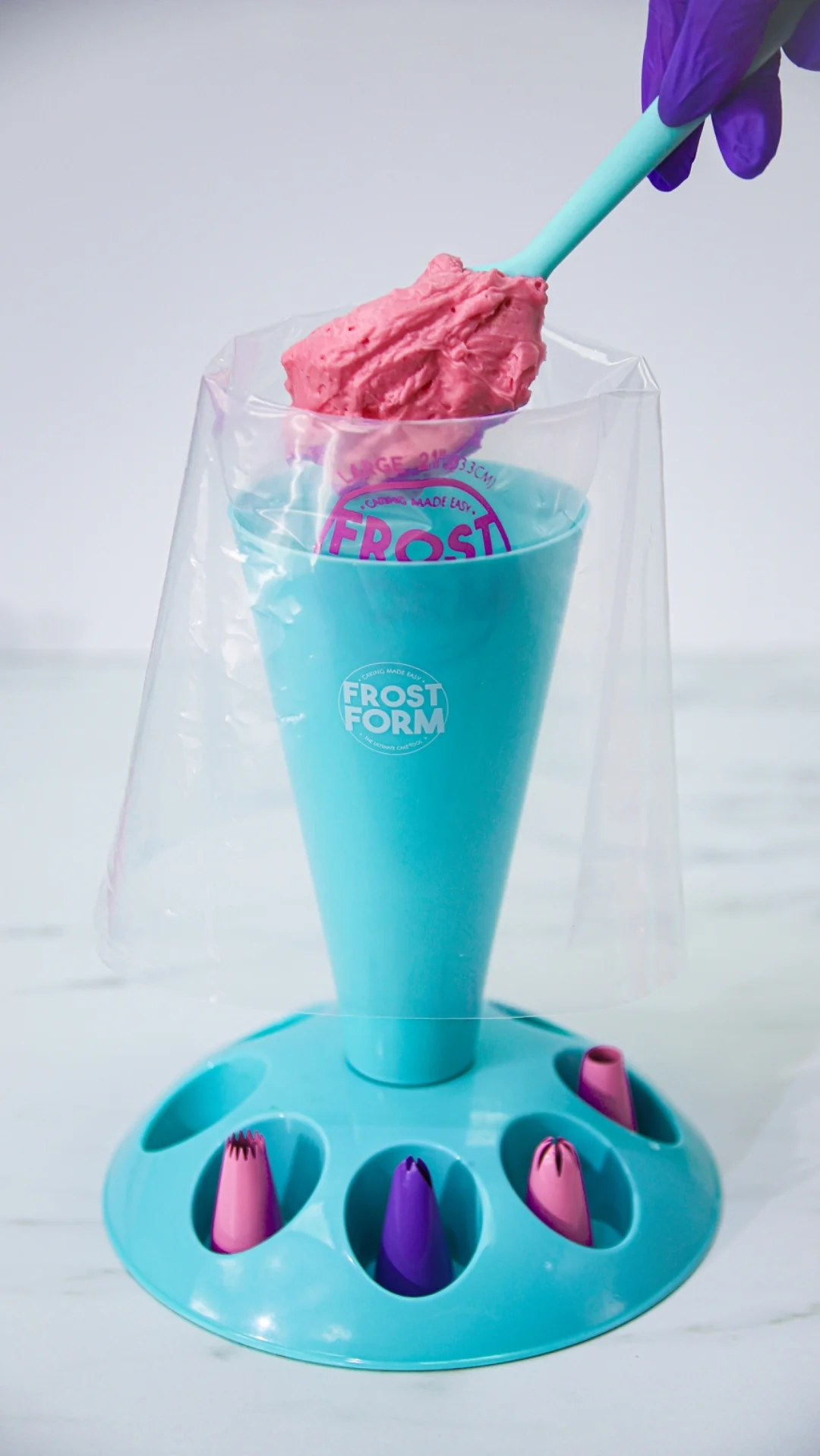 Frost Caddy - Piping Bag & Nozzle Stand (Nozzles & Piping Bag not included) - Image 2